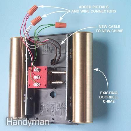 how to hook up a doorbell chime
